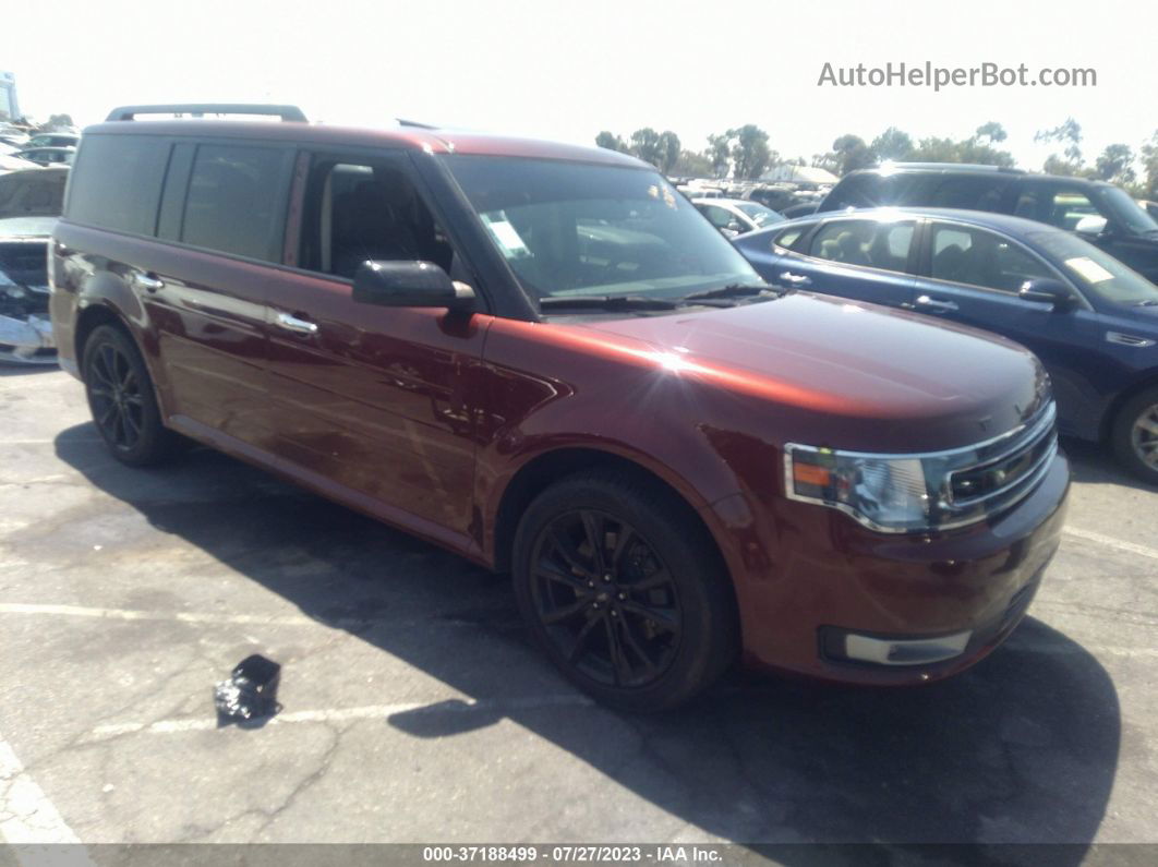 2016 Ford Flex Sel Brown vin: 2FMGK5C85GBA22443