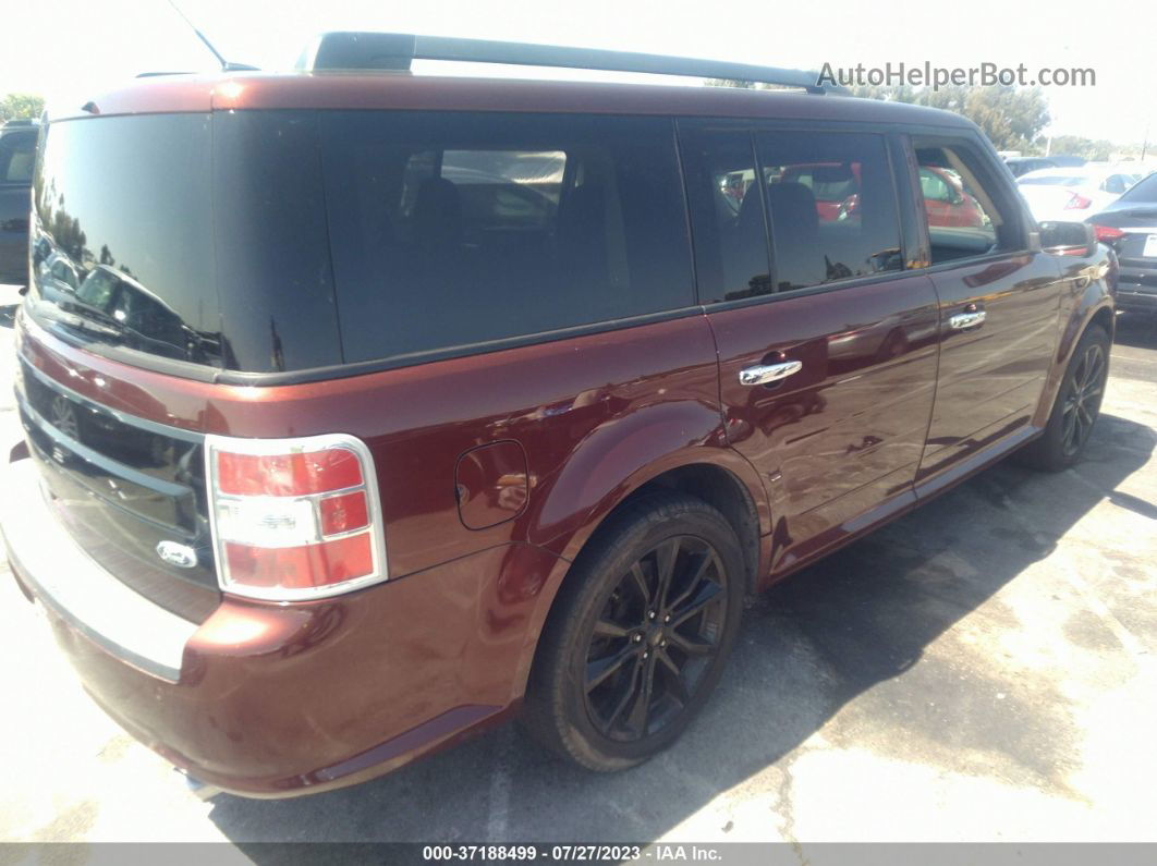 2016 Ford Flex Sel Brown vin: 2FMGK5C85GBA22443