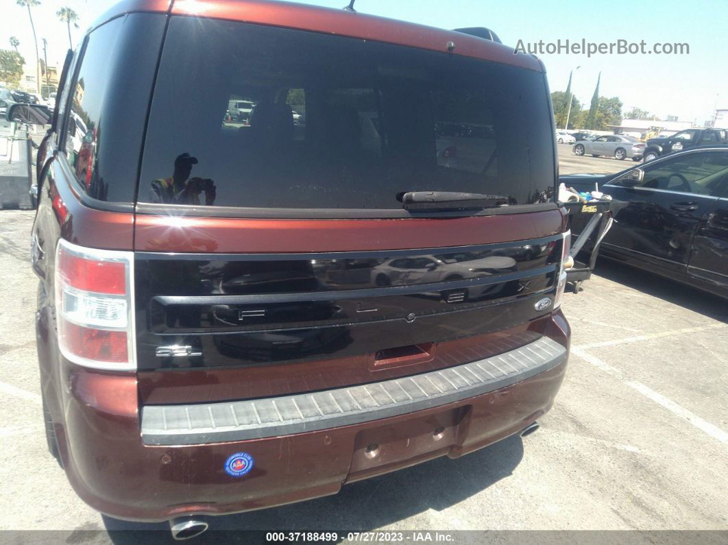 2016 Ford Flex Sel Brown vin: 2FMGK5C85GBA22443