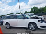 2019 Ford Flex Sel White vin: 2FMGK5C85KBA09197