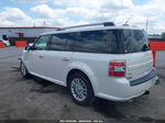 2019 Ford Flex Sel White vin: 2FMGK5C85KBA09197