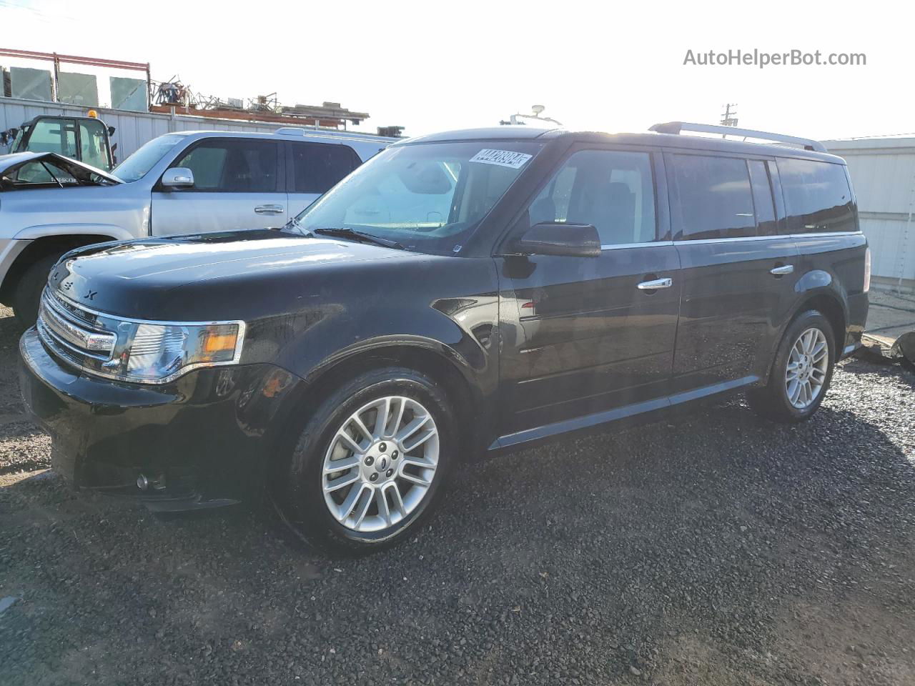 2019 Ford Flex Sel Black vin: 2FMGK5C85KBA16778