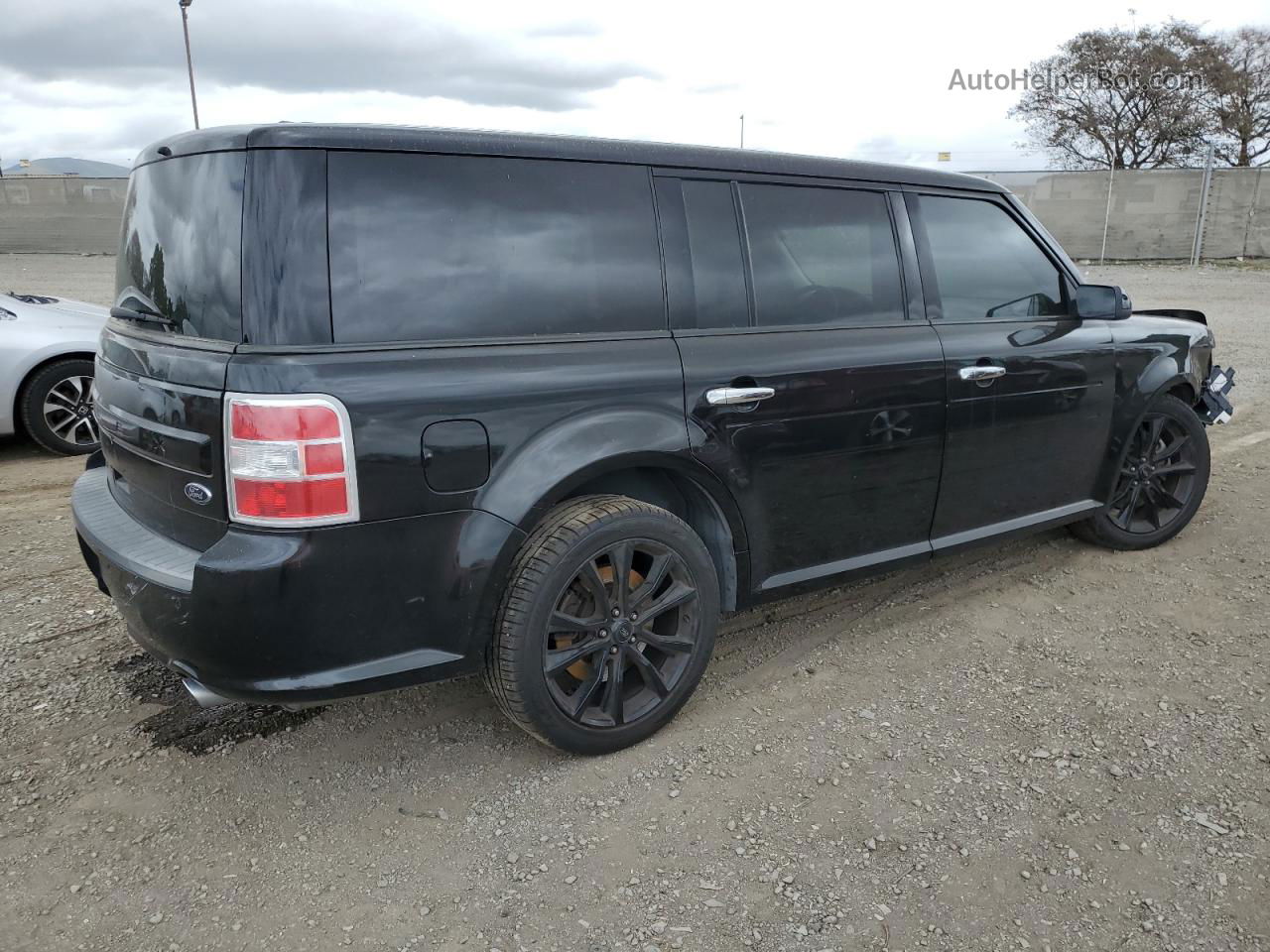 2019 Ford Flex Sel Черный vin: 2FMGK5C85KBA39218