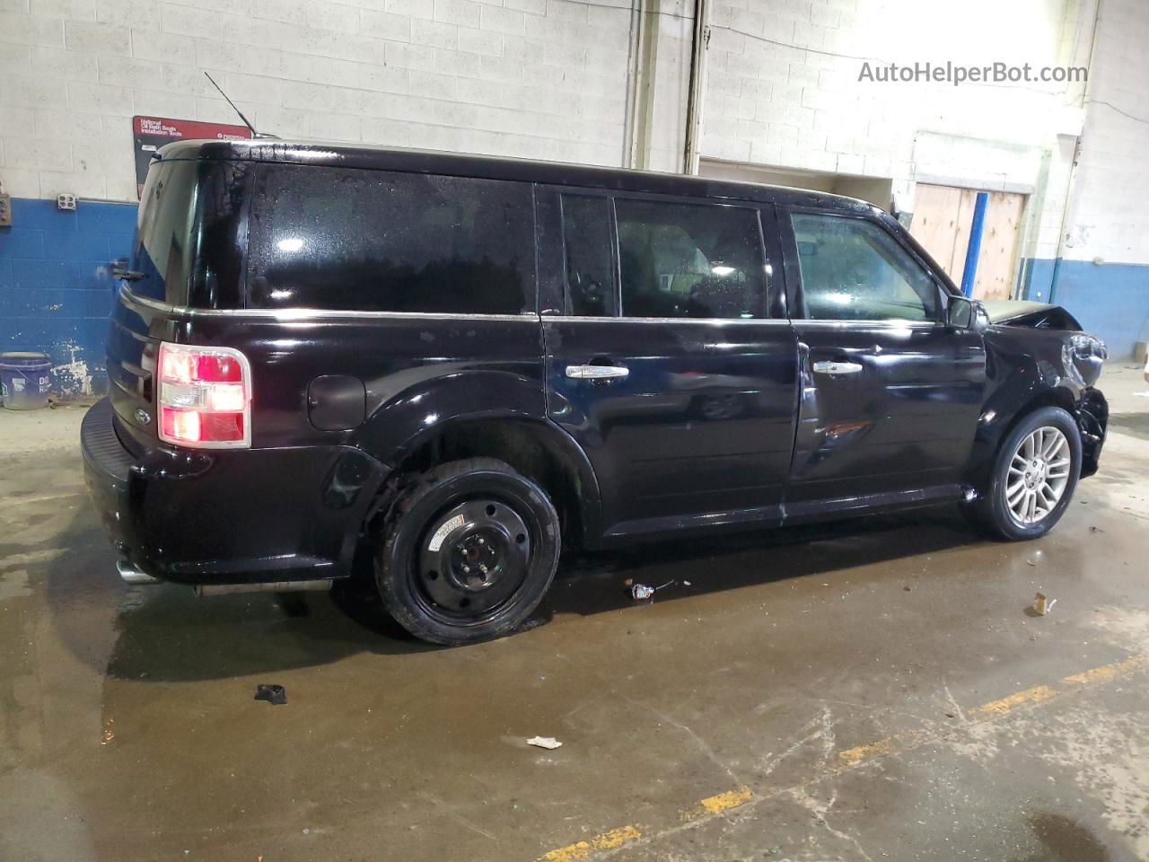 2019 Ford Flex Sel Black vin: 2FMGK5C86KBA02999