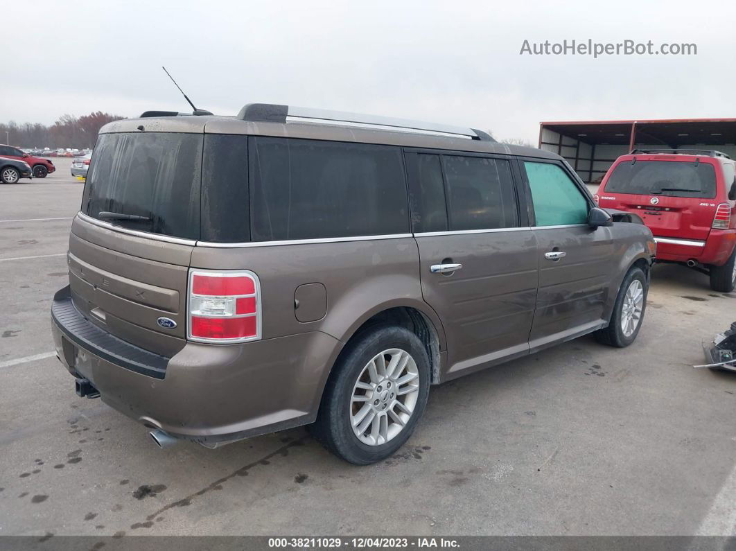 2019 Ford Flex Sel Brown vin: 2FMGK5C86KBA36439