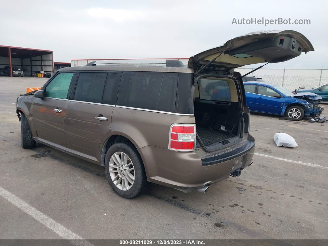 2019 Ford Flex Sel Brown vin: 2FMGK5C86KBA36439