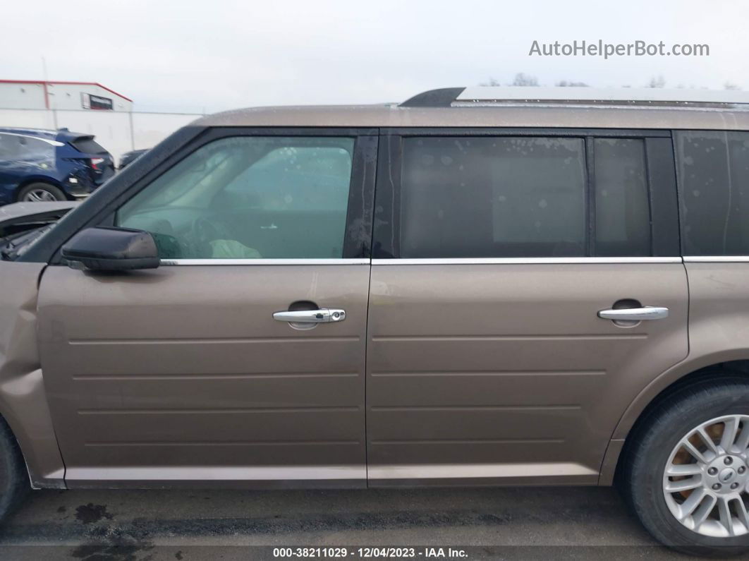 2019 Ford Flex Sel Brown vin: 2FMGK5C86KBA36439