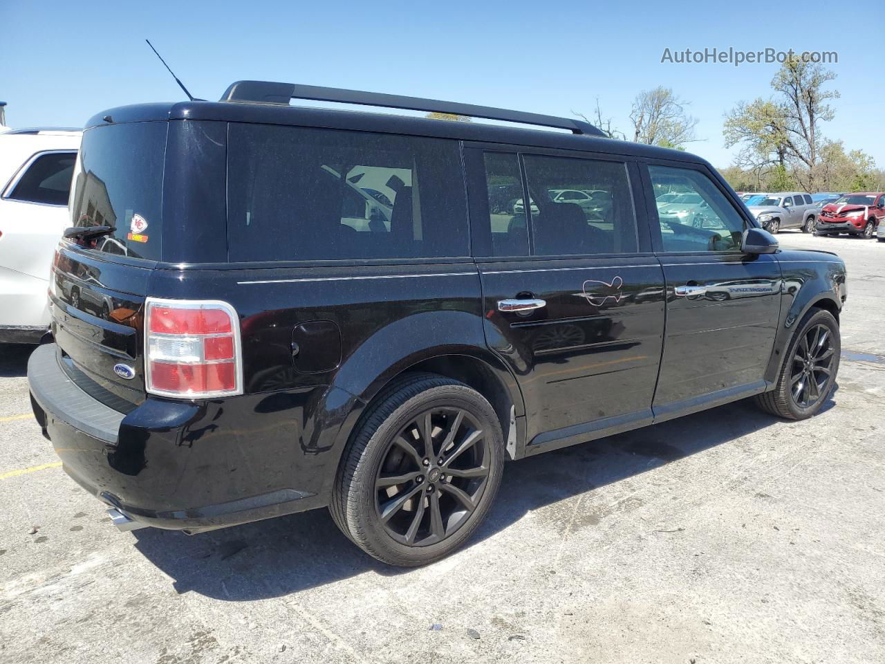 2016 Ford Flex Sel Black vin: 2FMGK5C87GBA00279