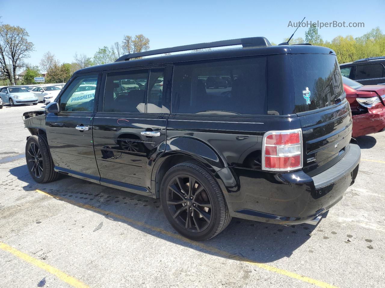 2016 Ford Flex Sel Black vin: 2FMGK5C87GBA00279