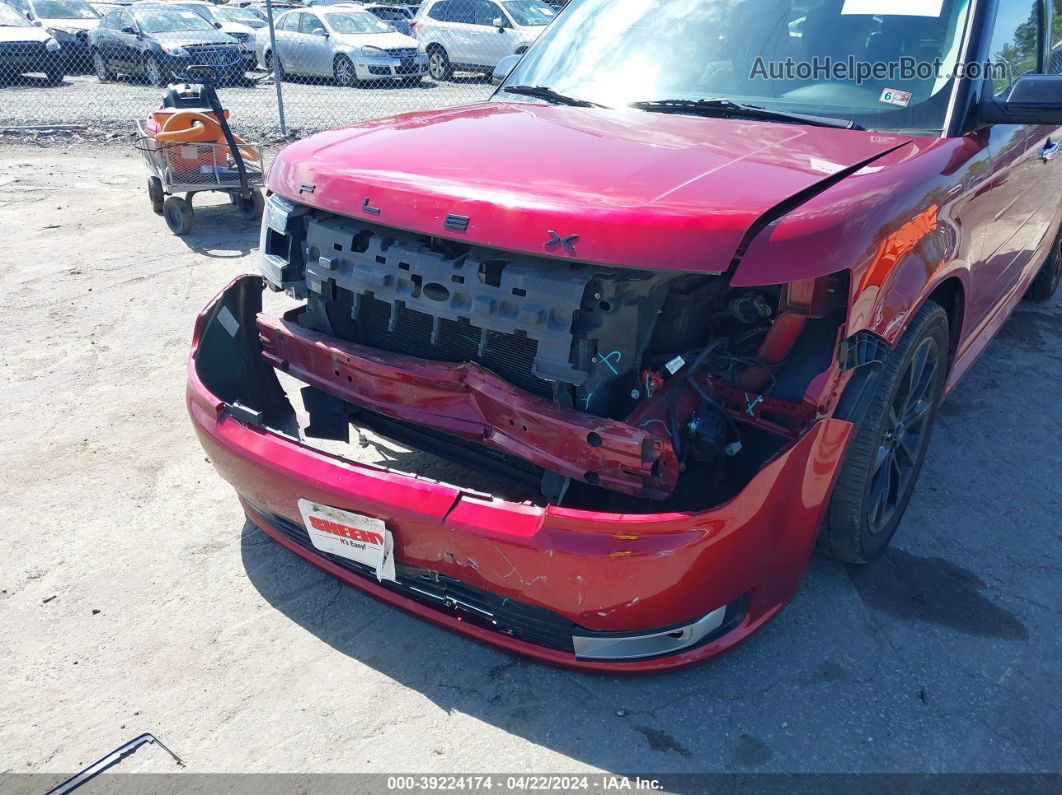 2019 Ford Flex Sel Red vin: 2FMGK5C87KBA13185