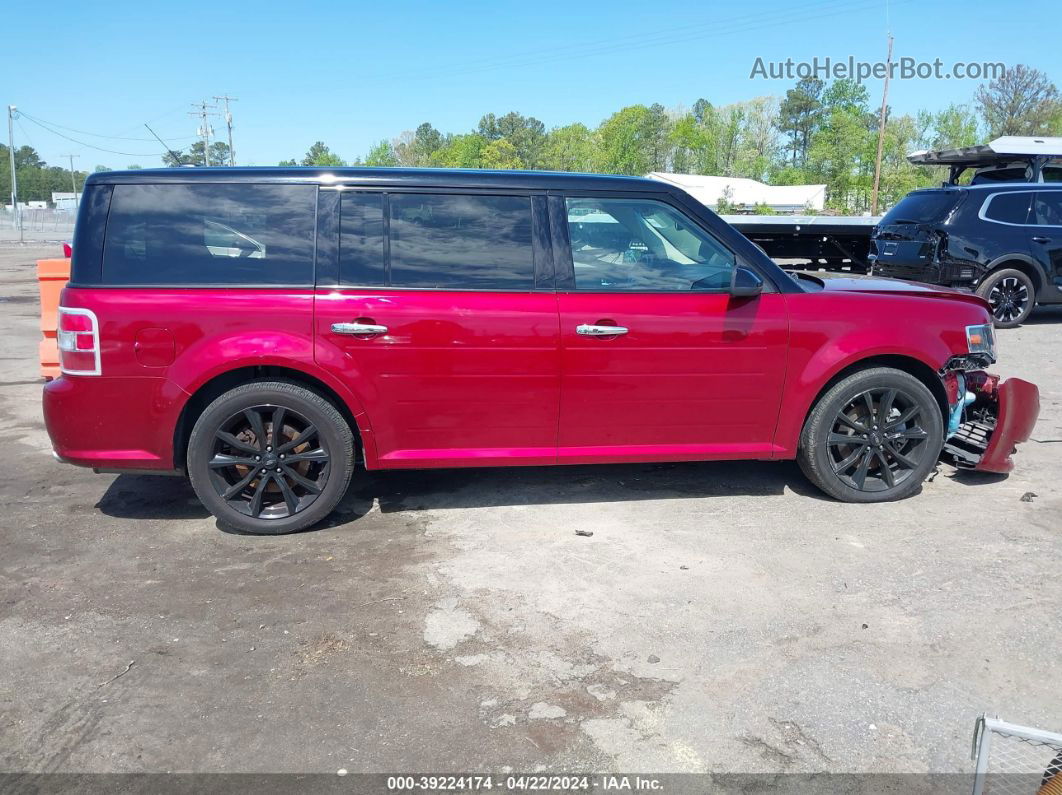 2019 Ford Flex Sel Red vin: 2FMGK5C87KBA13185