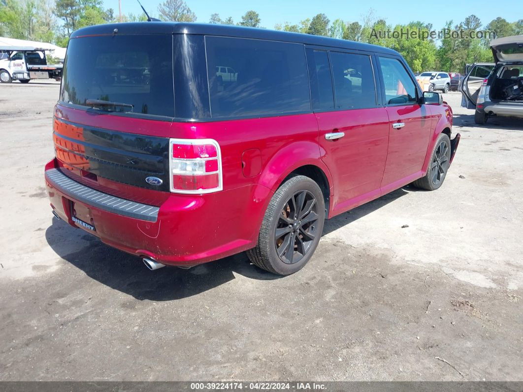 2019 Ford Flex Sel Red vin: 2FMGK5C87KBA13185