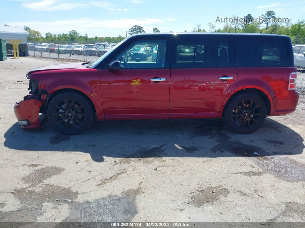 2019 Ford Flex Sel Red vin: 2FMGK5C87KBA13185