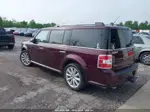 2019 Ford Flex Sel Burgundy vin: 2FMGK5C88KBA09680