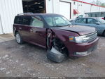 2019 Ford Flex Sel Burgundy vin: 2FMGK5C88KBA09680