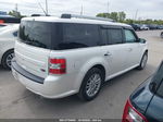 2016 Ford Flex Sel White vin: 2FMGK5C89GBA14474