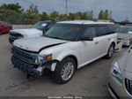 2016 Ford Flex Sel White vin: 2FMGK5C89GBA14474