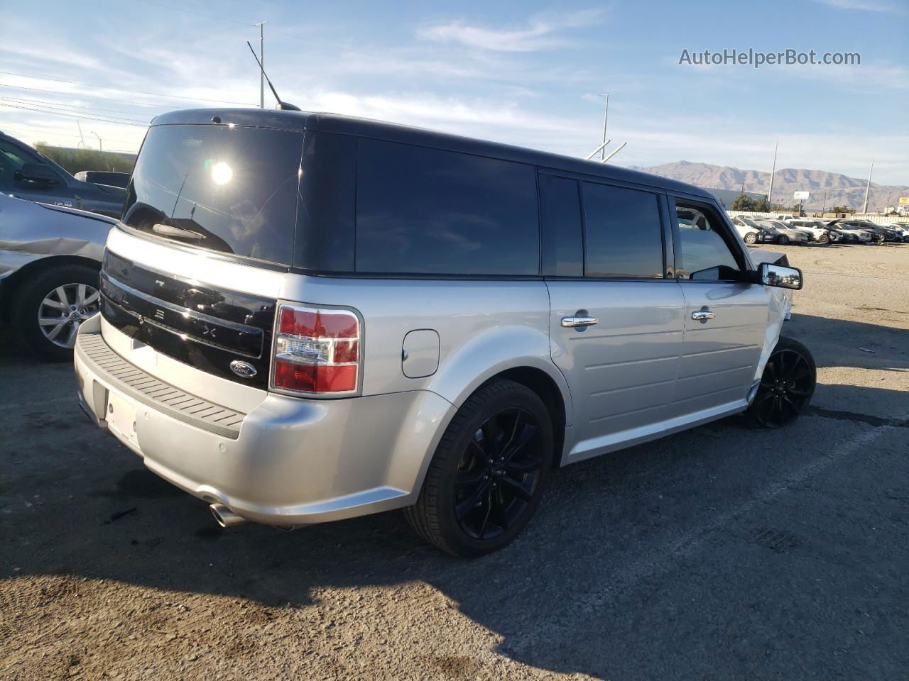 2019 Ford Flex Sel Серебряный vin: 2FMGK5C89KBA11048