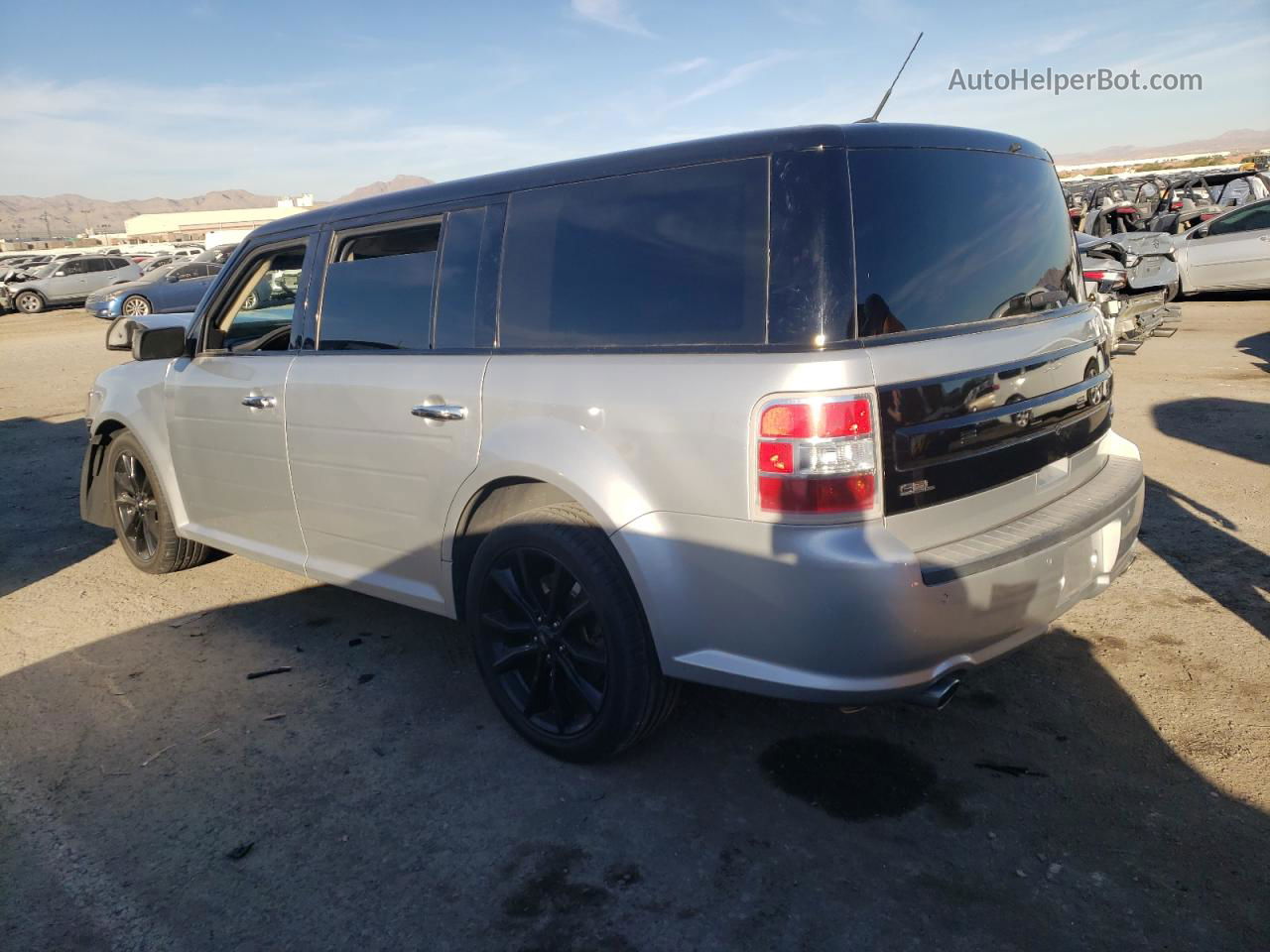 2019 Ford Flex Sel Серебряный vin: 2FMGK5C89KBA11048