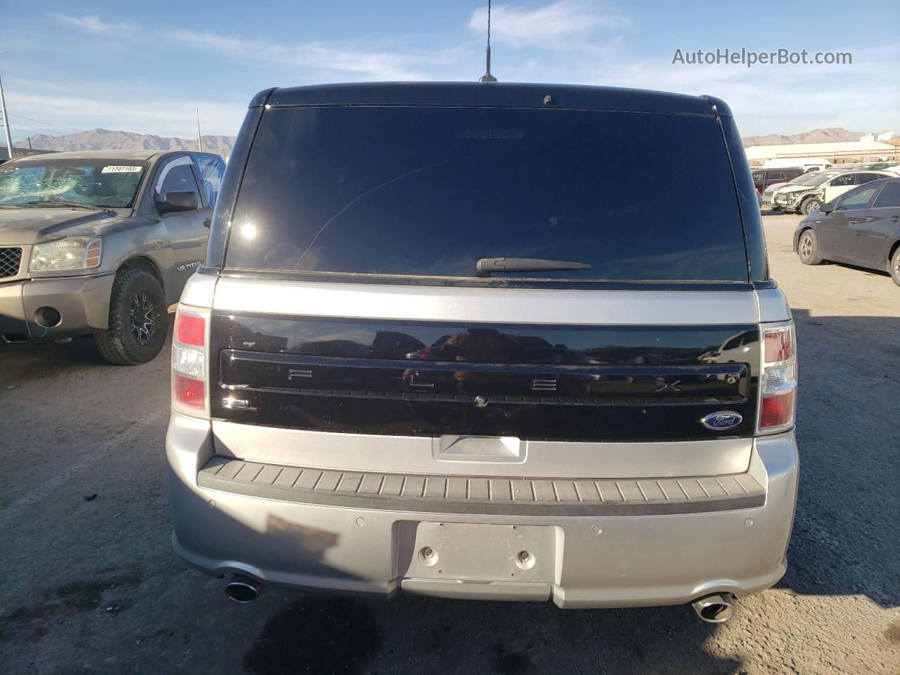 2019 Ford Flex Sel Серебряный vin: 2FMGK5C89KBA11048