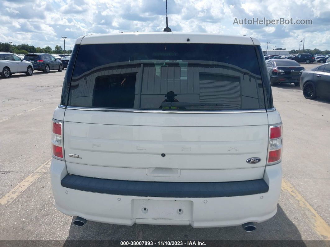 2019 Ford Flex Sel Белый vin: 2FMGK5C89KBA34622