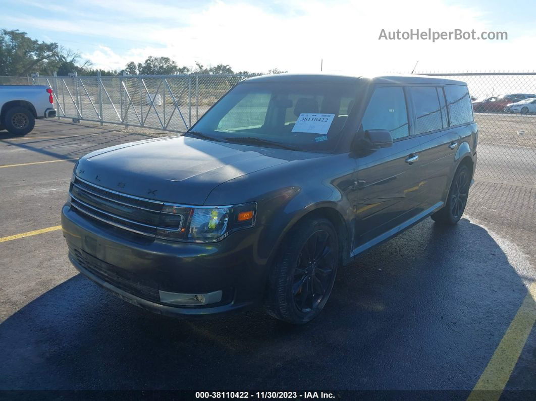 2016 Ford Flex Sel Gray vin: 2FMGK5C8XGBA22650