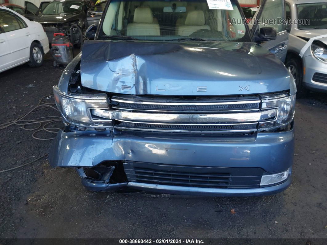 2019 Ford Flex Sel Blue vin: 2FMGK5C8XKBA12032