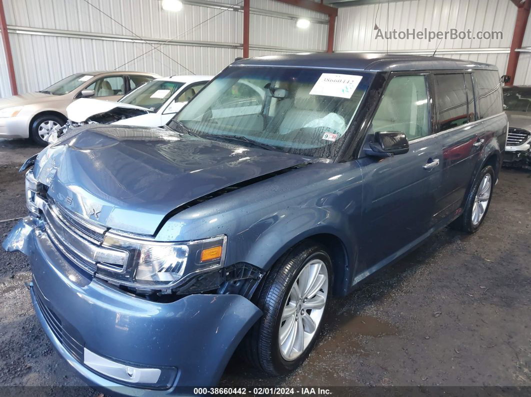 2019 Ford Flex Sel Blue vin: 2FMGK5C8XKBA12032