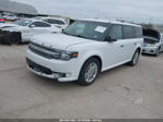 2019 Ford Flex Sel White vin: 2FMGK5C8XKBA24780