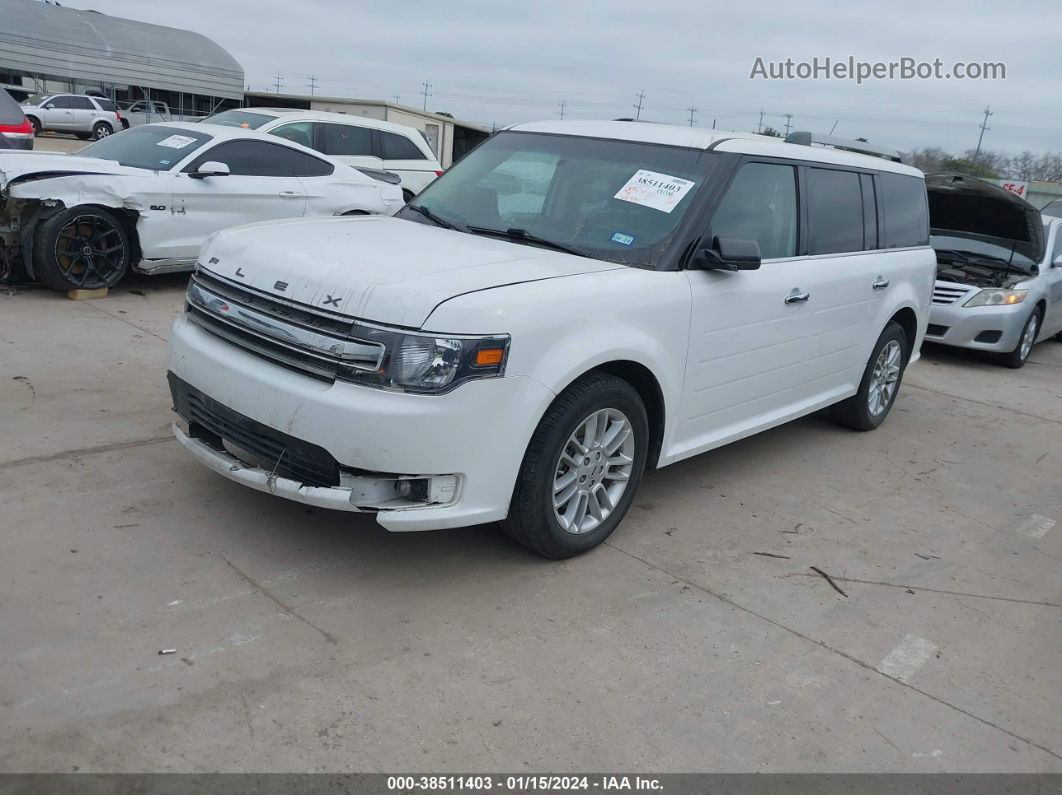 2019 Ford Flex Sel Белый vin: 2FMGK5C8XKBA24780