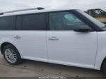 2019 Ford Flex Sel White vin: 2FMGK5C8XKBA24780