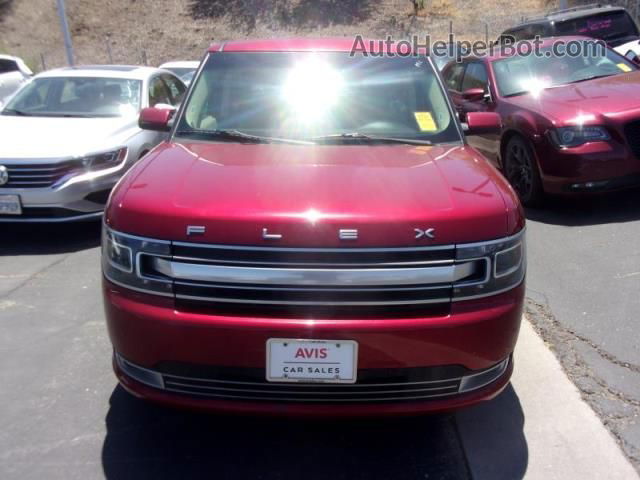 2019 Ford Flex Limited Красный vin: 2FMGK5D80KBA08344