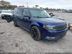 2016 Ford Flex Limited Синий vin: 2FMGK5D81GBA18548