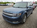 2019 Ford Flex Limited Blue vin: 2FMGK5D81KBA02259