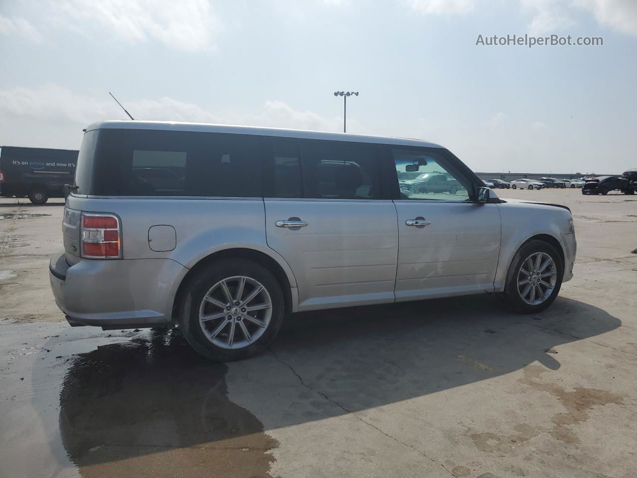 2019 Ford Flex Limited Серебряный vin: 2FMGK5D85KBA29819