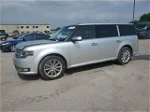 2019 Ford Flex Limited Silver vin: 2FMGK5D85KBA29819