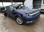 2016 Ford Flex Limited Blue vin: 2FMGK5D86GBA15323