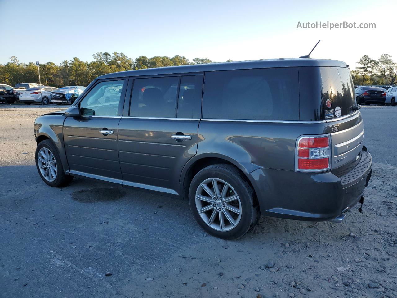 2019 Ford Flex Limited Угольный vin: 2FMGK5D86KBA12494