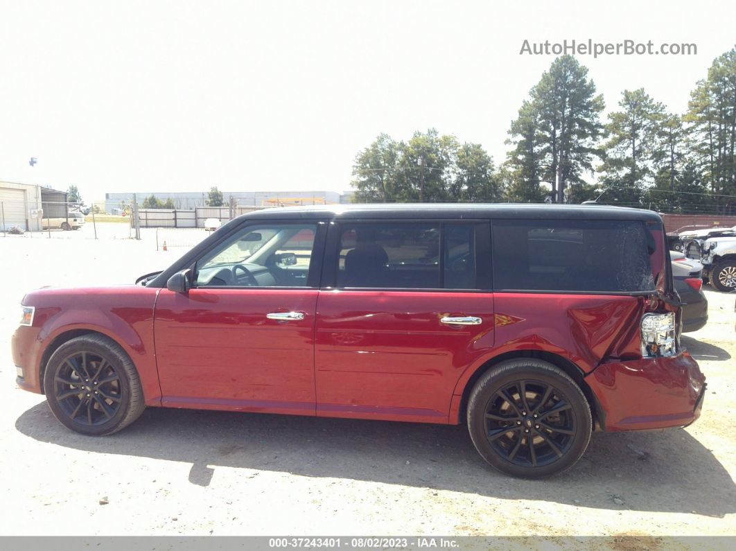 2019 Ford Flex Limited Бордовый vin: 2FMGK5D86KBA25956