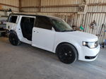 2019 Ford Flex Limited White vin: 2FMGK5D86KBA29523