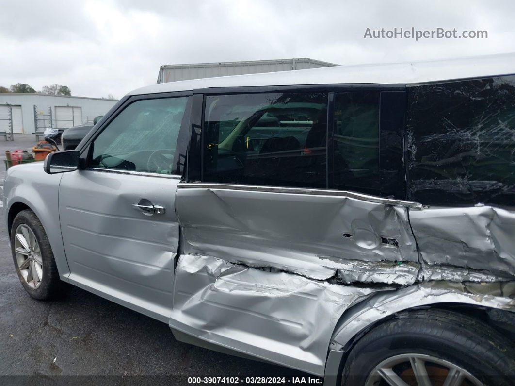 2019 Ford Flex Limited Silver vin: 2FMGK5D86KBA35418