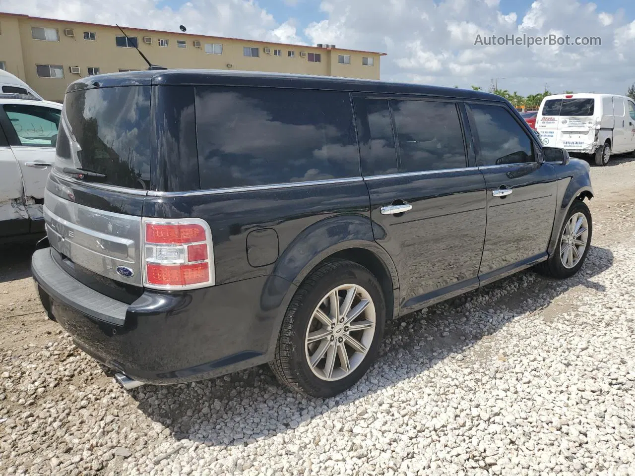 2019 Ford Flex Limited Black vin: 2FMGK5D87KBA04033