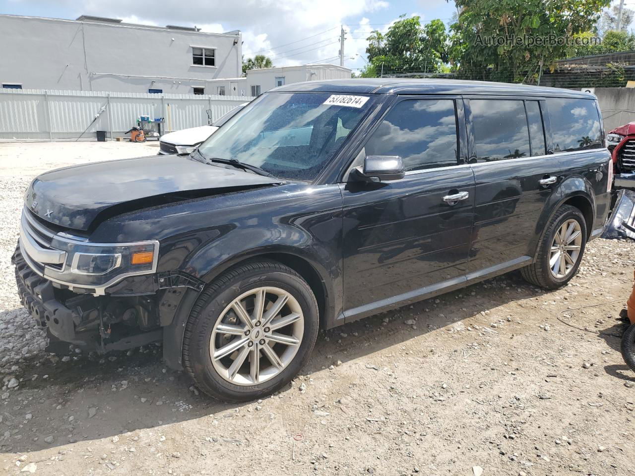 2019 Ford Flex Limited Black vin: 2FMGK5D87KBA04033