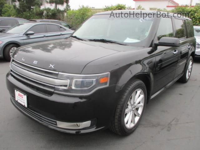 2019 Ford Flex Limited Black vin: 2FMGK5D87KBA08325