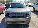 2019 Ford Flex Limited Tan vin: 2FMGK5D88KBA03540