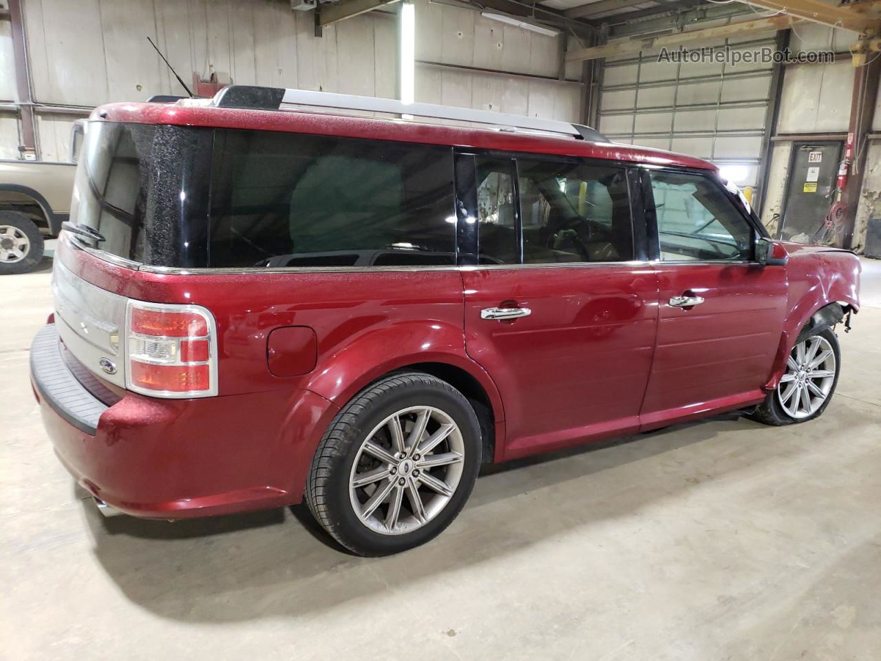 2019 Ford Flex Limited Красный vin: 2FMGK5D89KBA16605