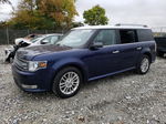 2016 Ford Flex Sel Синий vin: 2FMHK6C80GBA16950