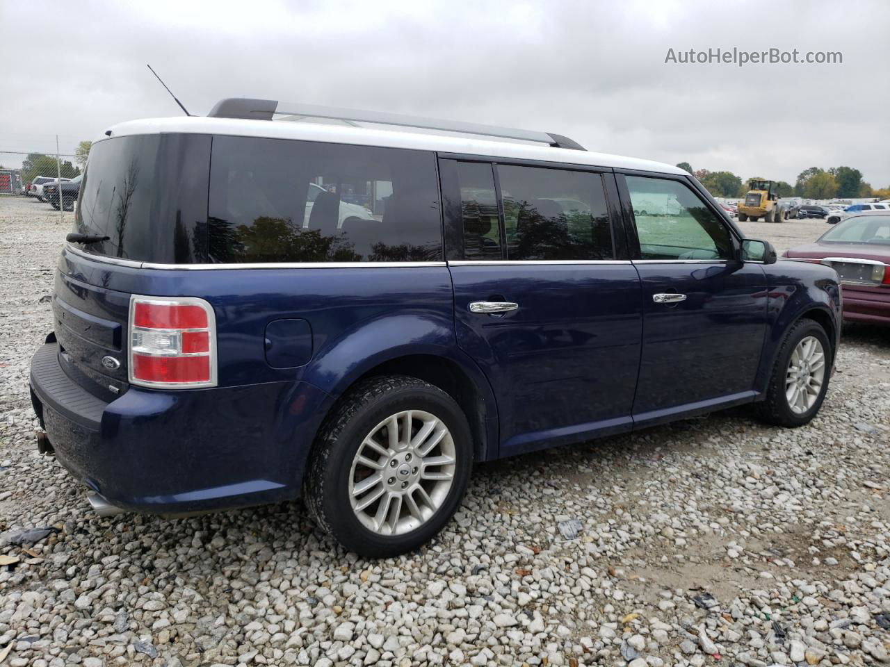 2016 Ford Flex Sel Синий vin: 2FMHK6C80GBA16950