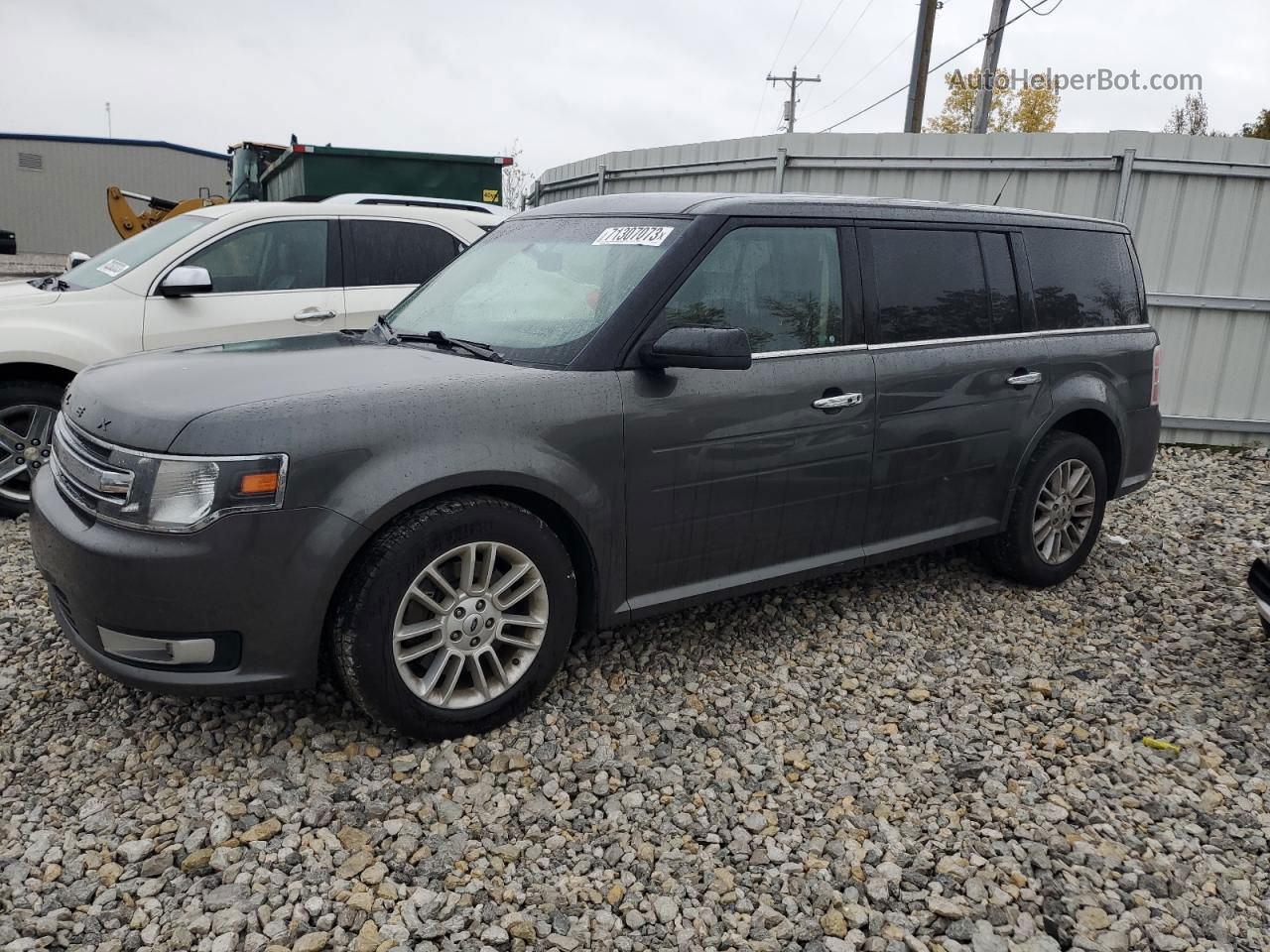 2016 Ford Flex Sel Серый vin: 2FMHK6C80GBA21971