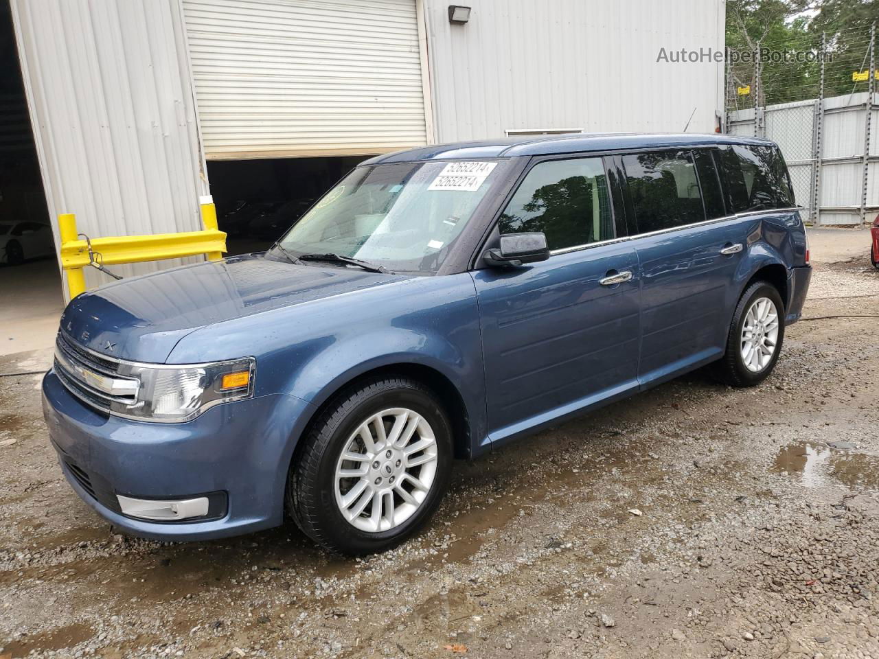 2019 Ford Flex Sel Blue vin: 2FMHK6C80KBA02443